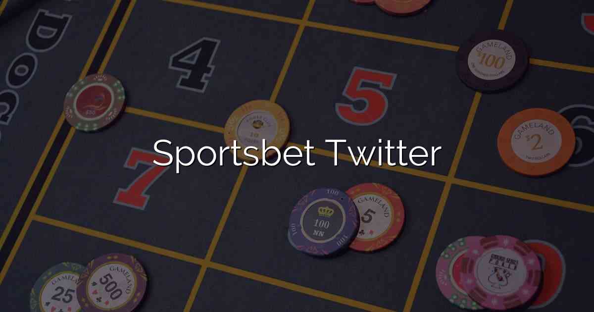 Sportsbet Twitter